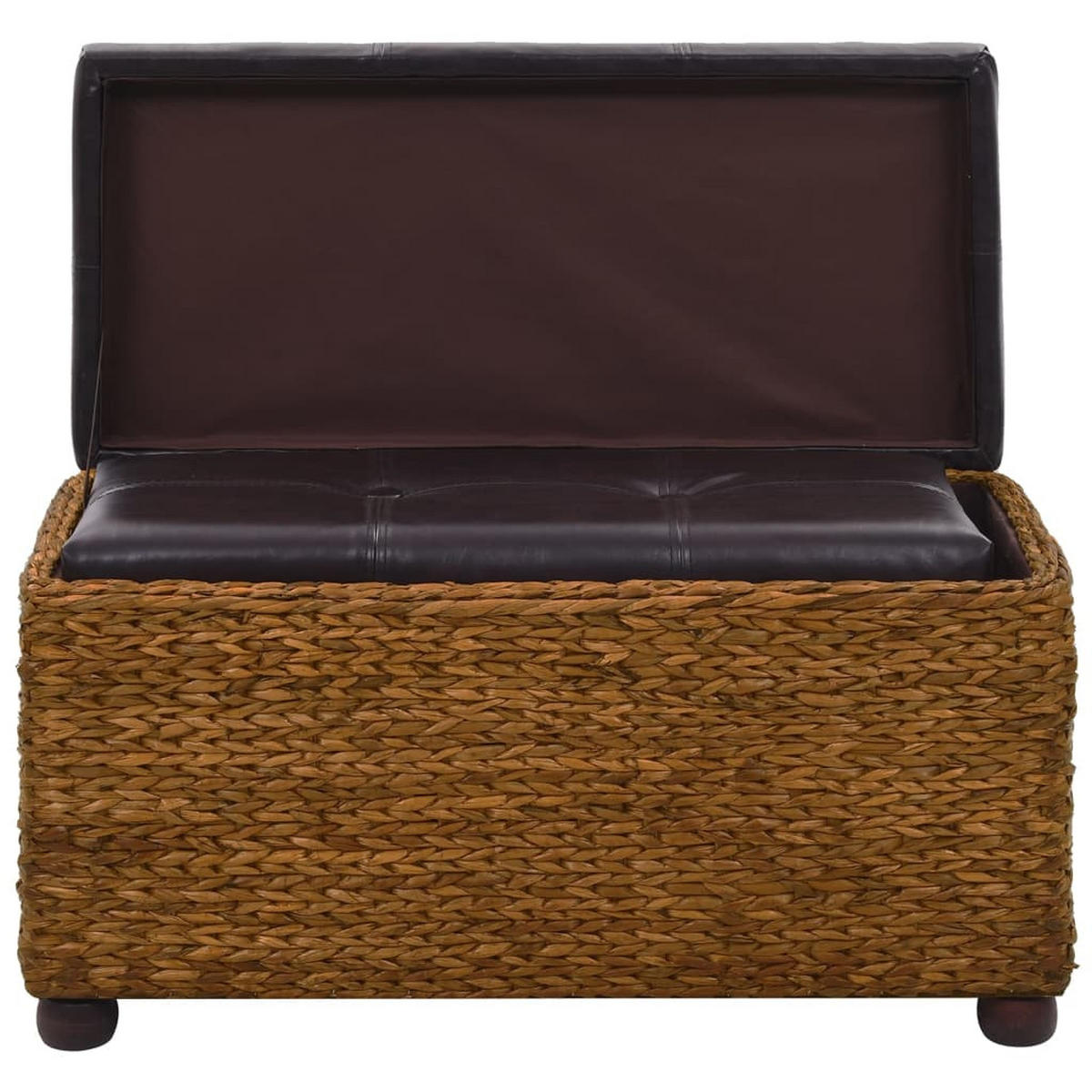 SITZBANK 2er Set Seegras Braun - Braun, Naturmaterialen (40/45/85cm) - vidaXL