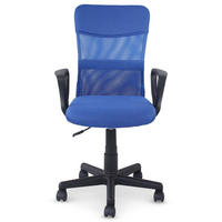 BÜRODREHSTUHL JOGO - Blau, Textil (55/99/50cm) - IDIMEX