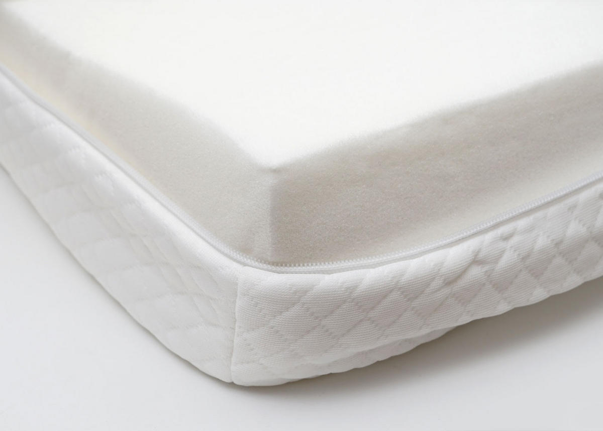 KALTSCHAUM-MATRATZENTOPPER 6CM Weiß - Weiß, Textil (200/140/6cm) - MCW