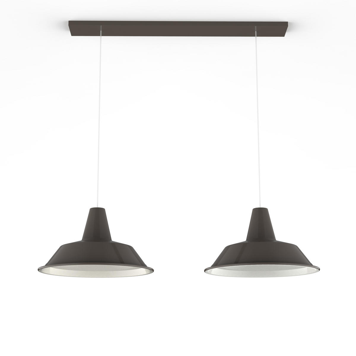 HÄNGELEUCHTE - Graubraun, Metall (35/70/120cm) - Lumicom