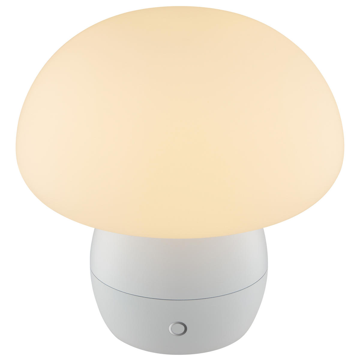 TISCHLEUCHTE Dupos Weiß 22/22/22,2 cm - Weiß, Kunststoff (22/22/22.2cm) - Brilliant