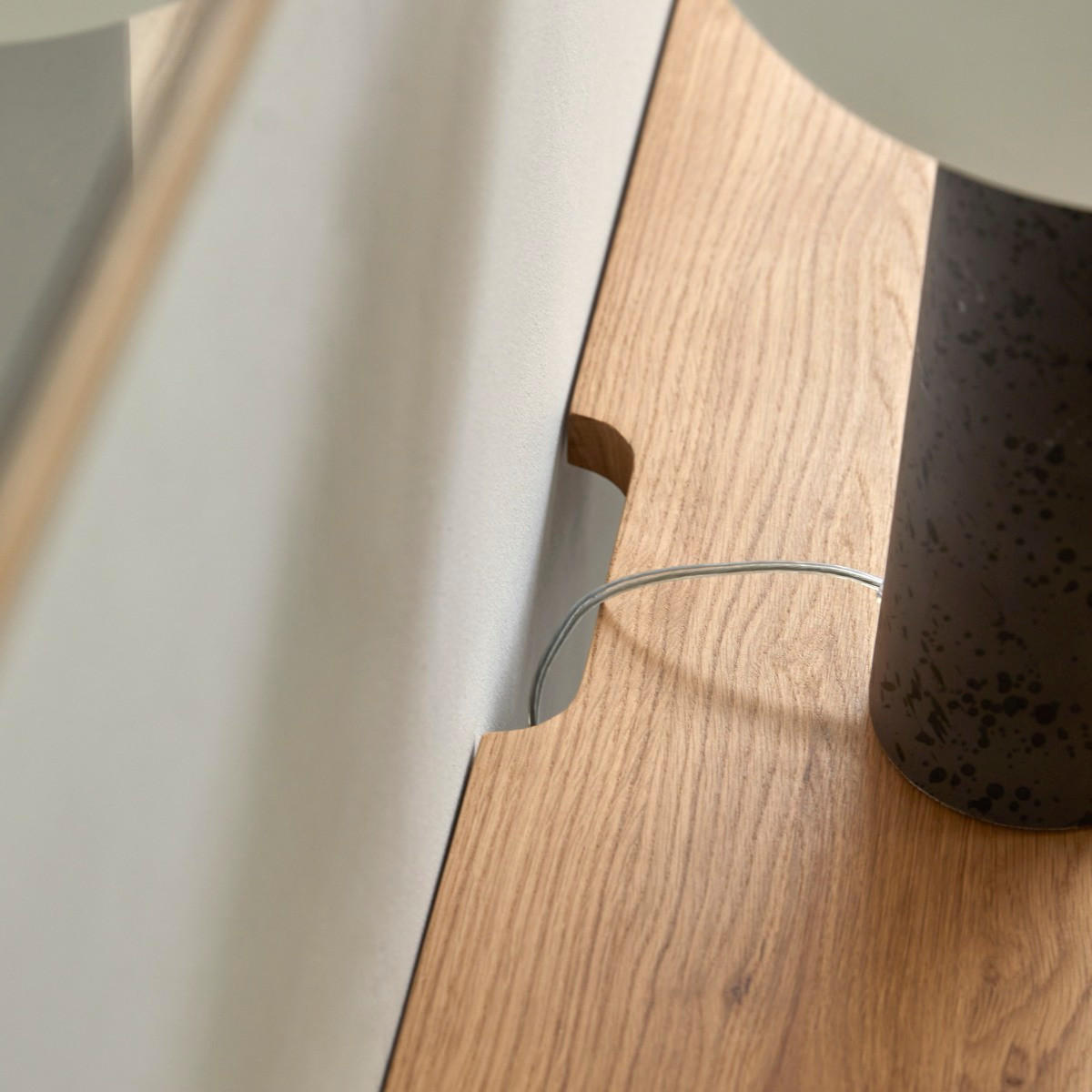 SCHREIBTISCH Yaël Natur aus Eiche - Naturfarben, Holz (56/140/76cm) - Tikamoon