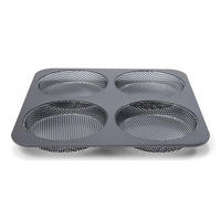 BACKFORM Schwarz 28/28/3 cm P02989 - Schwarz, Metall (28/3/28cm) - Patisse 