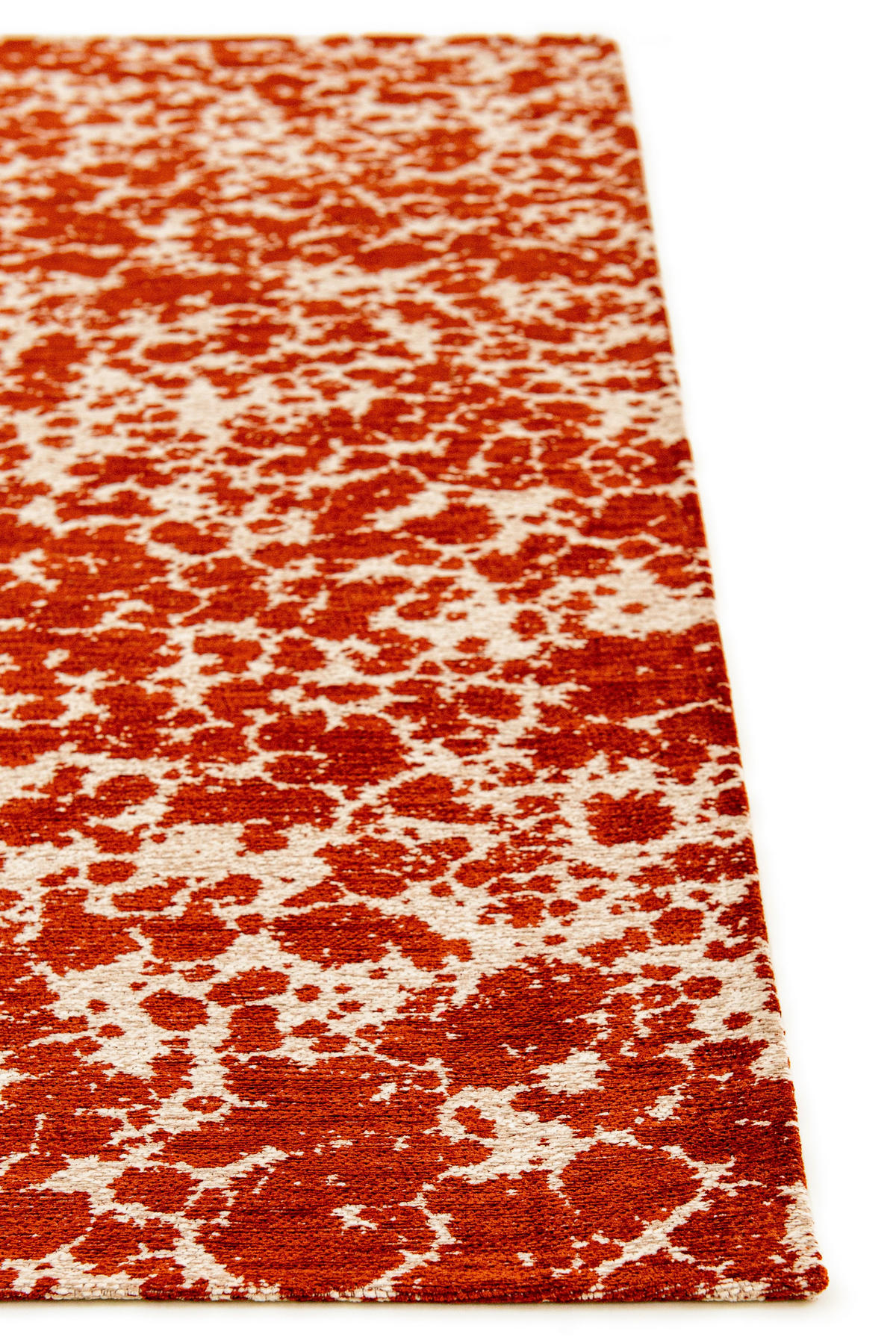 TEPPICH modern Flachgewebe GLOOM Rot 170x240 cm - Rot, Textil (170/240cm) - Novatrend