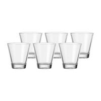 TRINKGLÄSER Ciao transparent 215 ml 6er Set - Transparent, Glas (0.215L) - Leonardo Living
