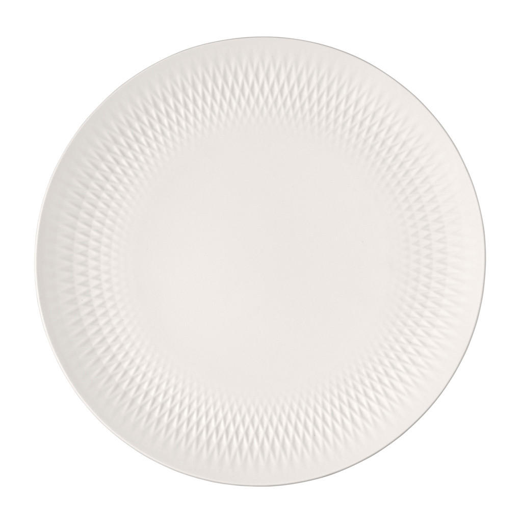 CENTERPIECE Manufacture Collier Blanc weiß ø 31,9 cm - Weiß, Keramik (31.9cm) - Villeroy & Boch