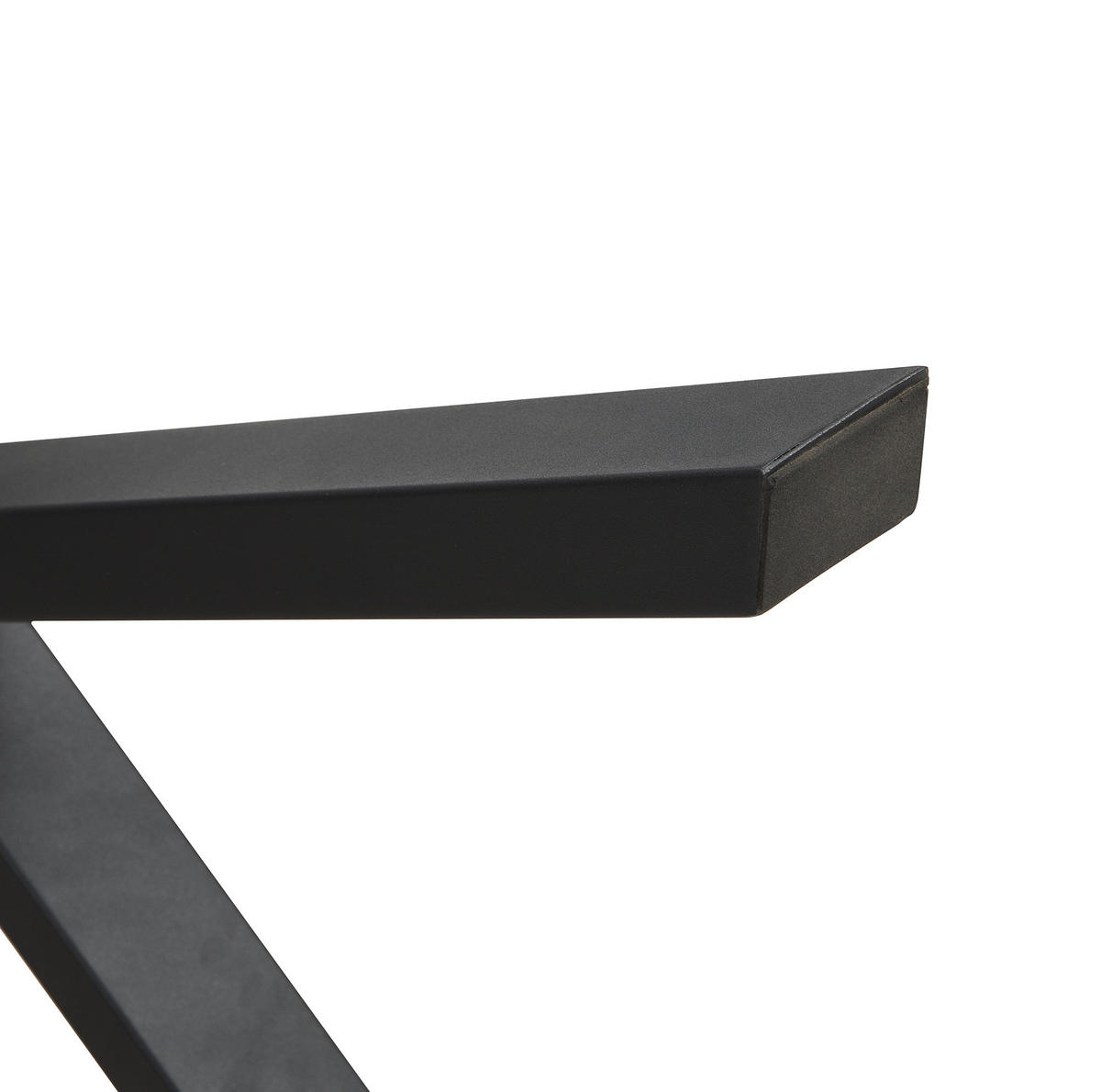 JEDILNA miza 140/80/76 cm z navzkrižnim podnožjem, MDF plošča, večnamenska, Beli marmor - bela, leseni material (140/80/76cm) - Redom