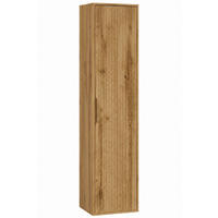 VYSOKÁ KÚPEĽŇOVÁ SKRINKA Rimini s 1 dvierkami dub - 38 x 33 x 170 cm - farba duba, drevo (38/170/33cm) - Badplaats