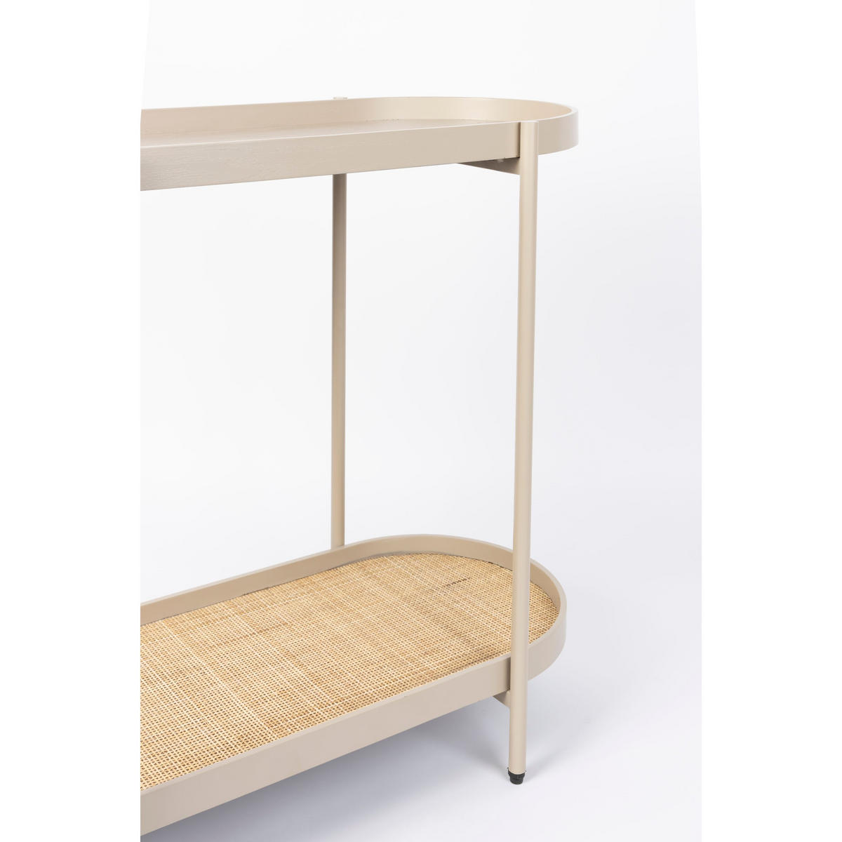 KONSOLENTISCH Amaya Konferenztisch / Wandtafel Holz 85x39 Beige - Beige, Holz (39/85/76cm) - Housecraft Living