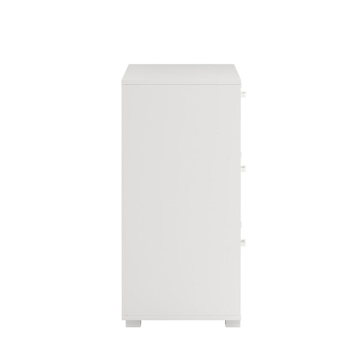 KOMMODE, Sofia, Weiß, Holzwerkstoff, 139 x 40 x 83 cm - Weiß, Holzwerkstoff (139/83/40cm) - ebuy24