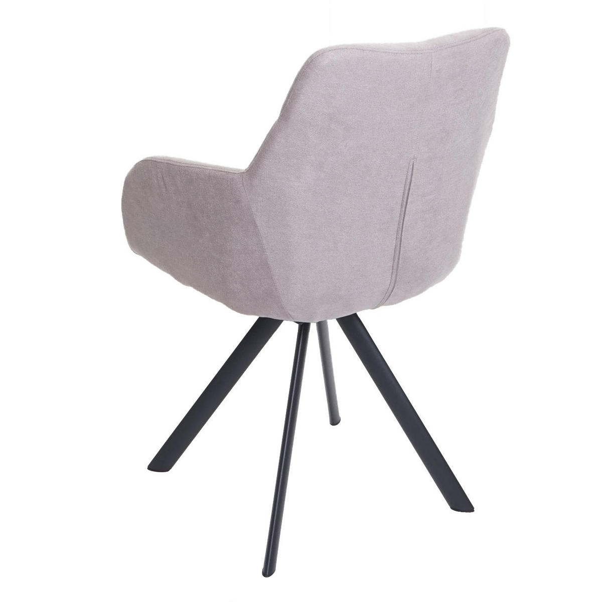 ESSZIMMERSTUHL Cremeweiß - Weiß, Textil (57/94/47cm) - MCW