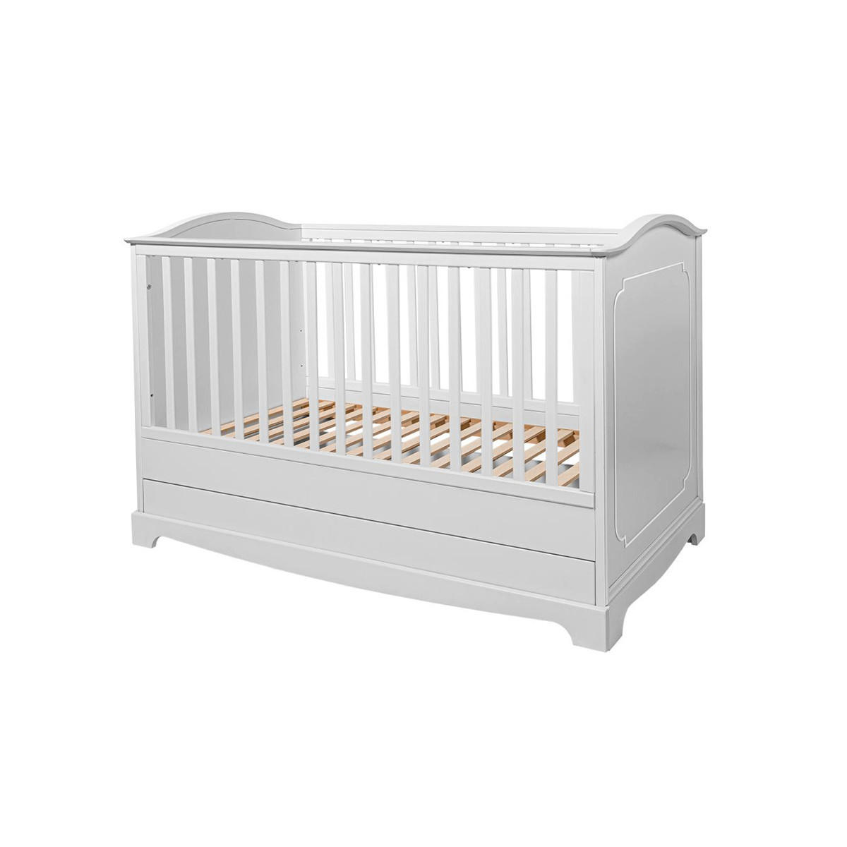 SOBA ZA BEBE 2-dijelni Royal Bijeli - bijela, drvni materijal (78/97/149cm) - Petits-meubles
