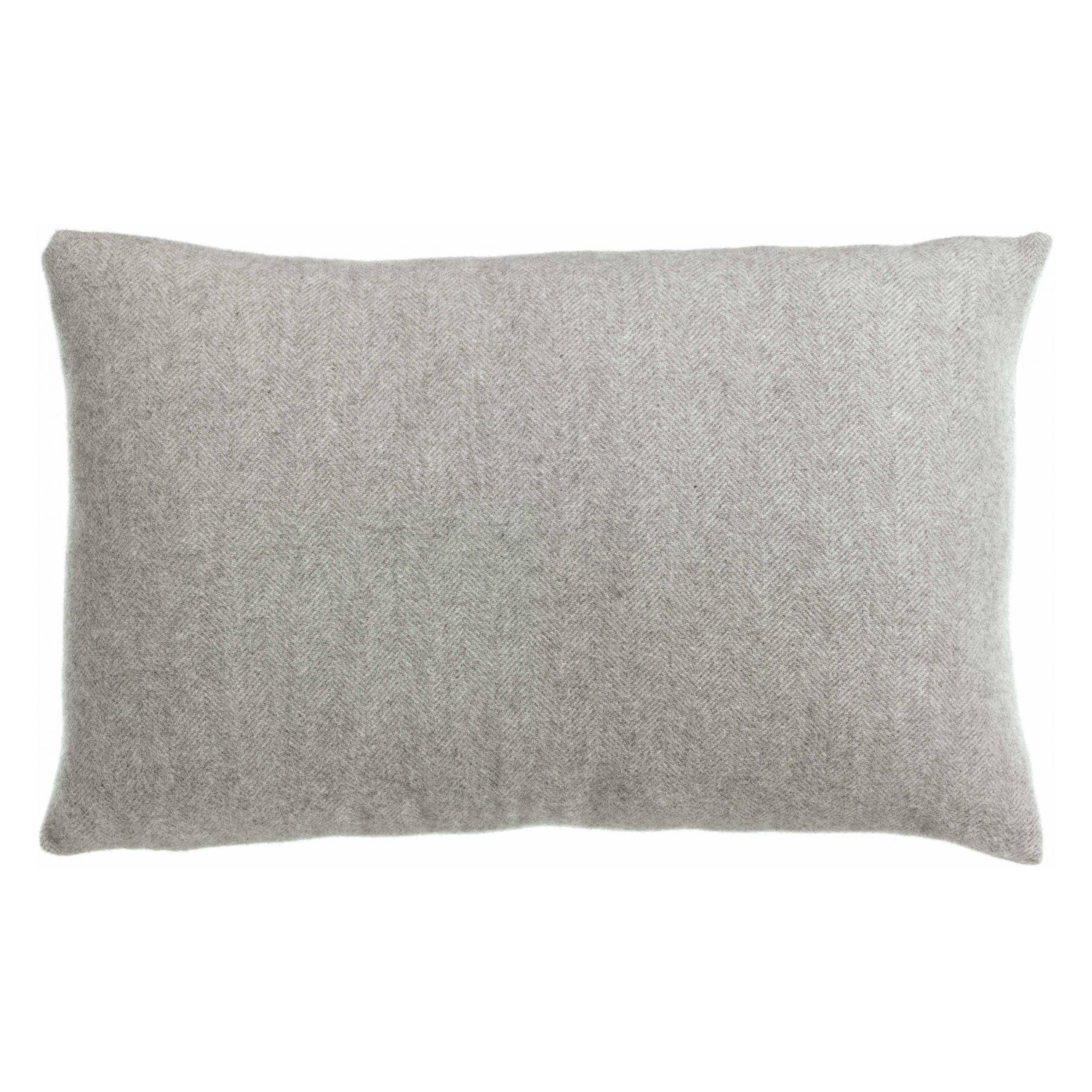 Vivaraise Kissen Hellgrau 40x65 cm