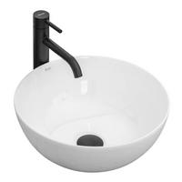 AUFSATZWASCHBECKEN Rea Stella White - Weiß, Keramik (36/15/36cm) - REA