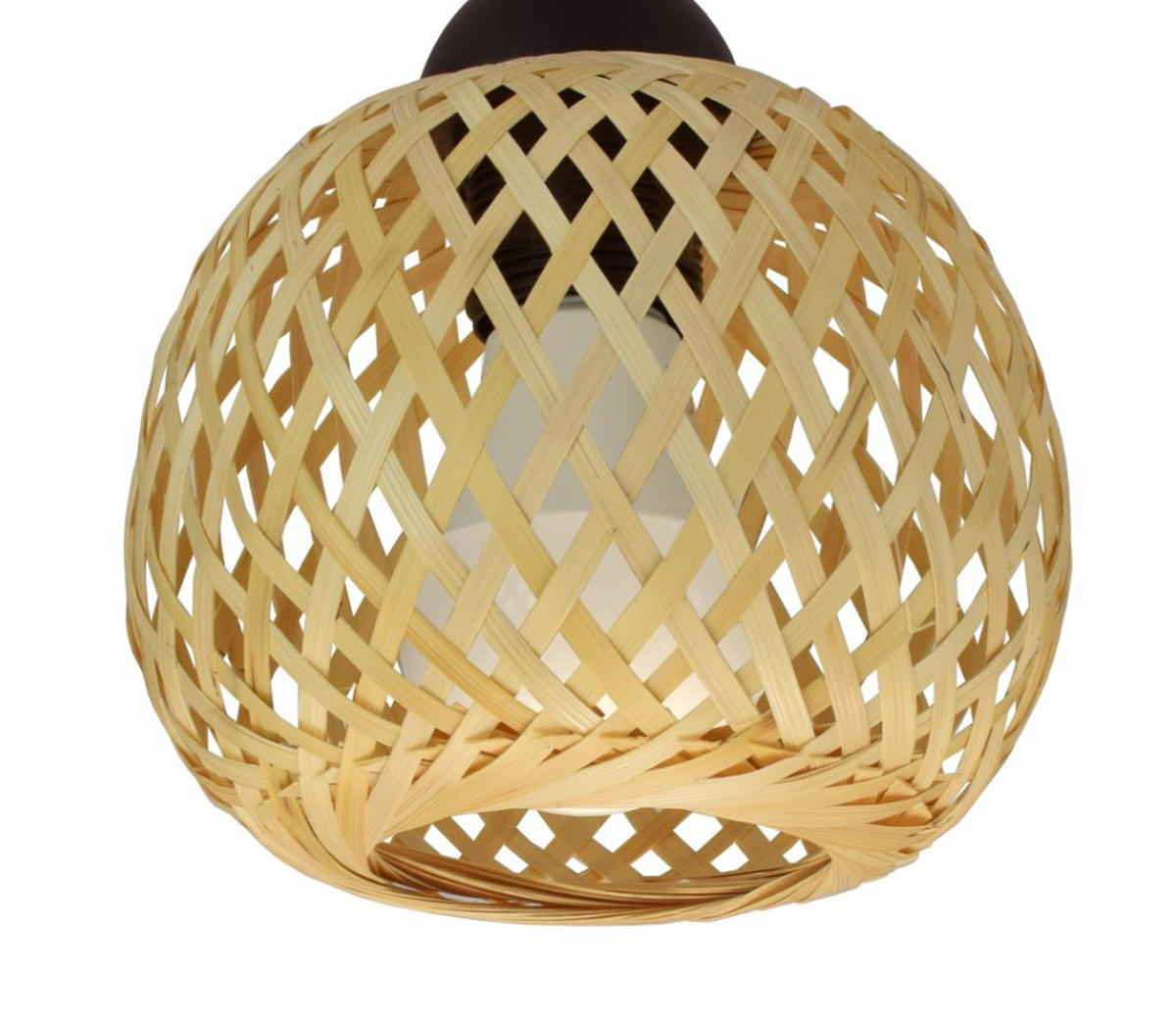 WANDLEUCHTE BOHO - Beige/Schwarz, Holz/Metall (19/25/15cm) - kiki design