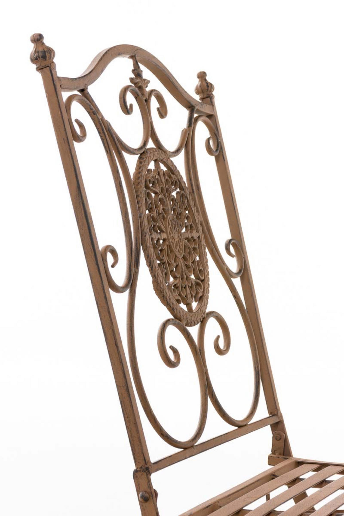 SITZGRUPPE Aldanu antik braun - Braun, Metall - TPFGarden