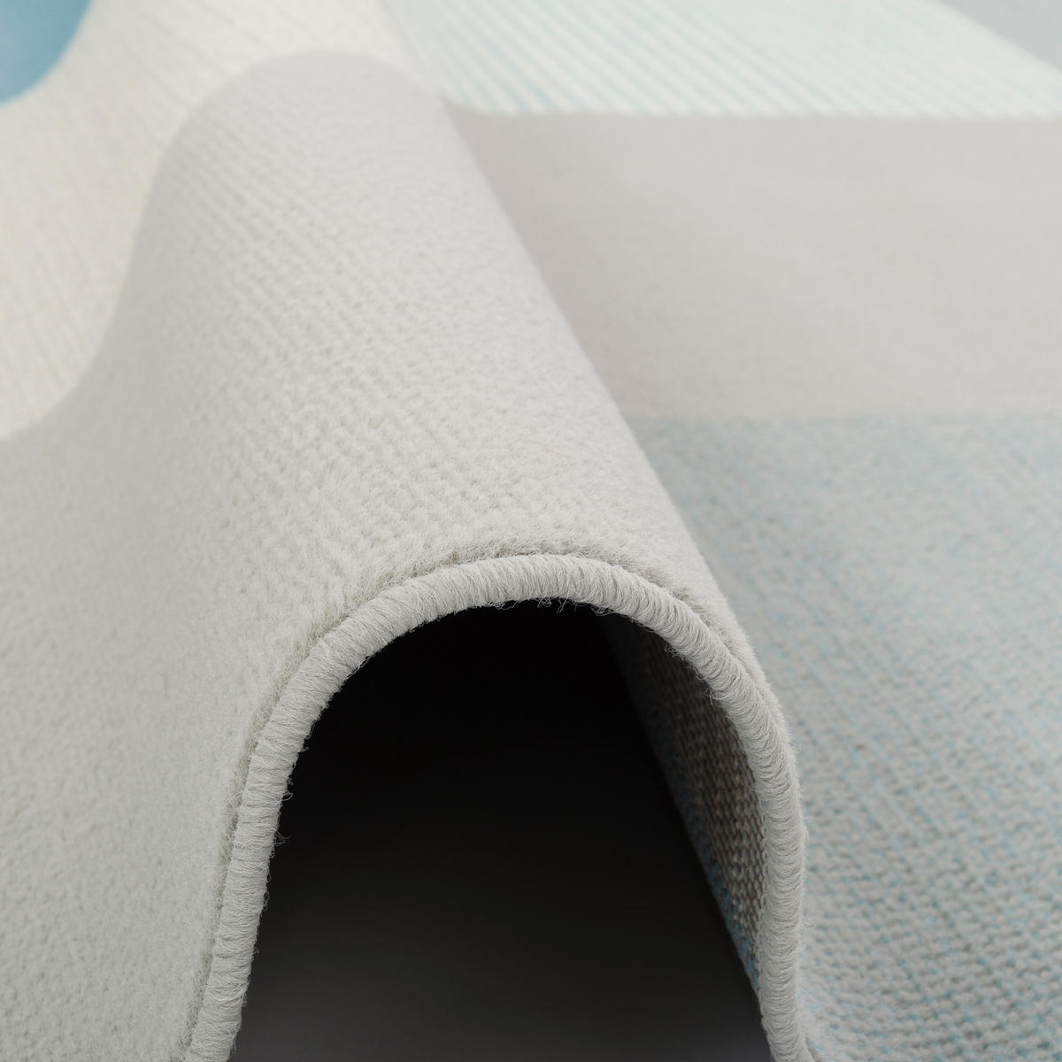 TEPPICH MODERN TRENDLINE KARO - Blau, Textil (120/170cm) - Pergamon