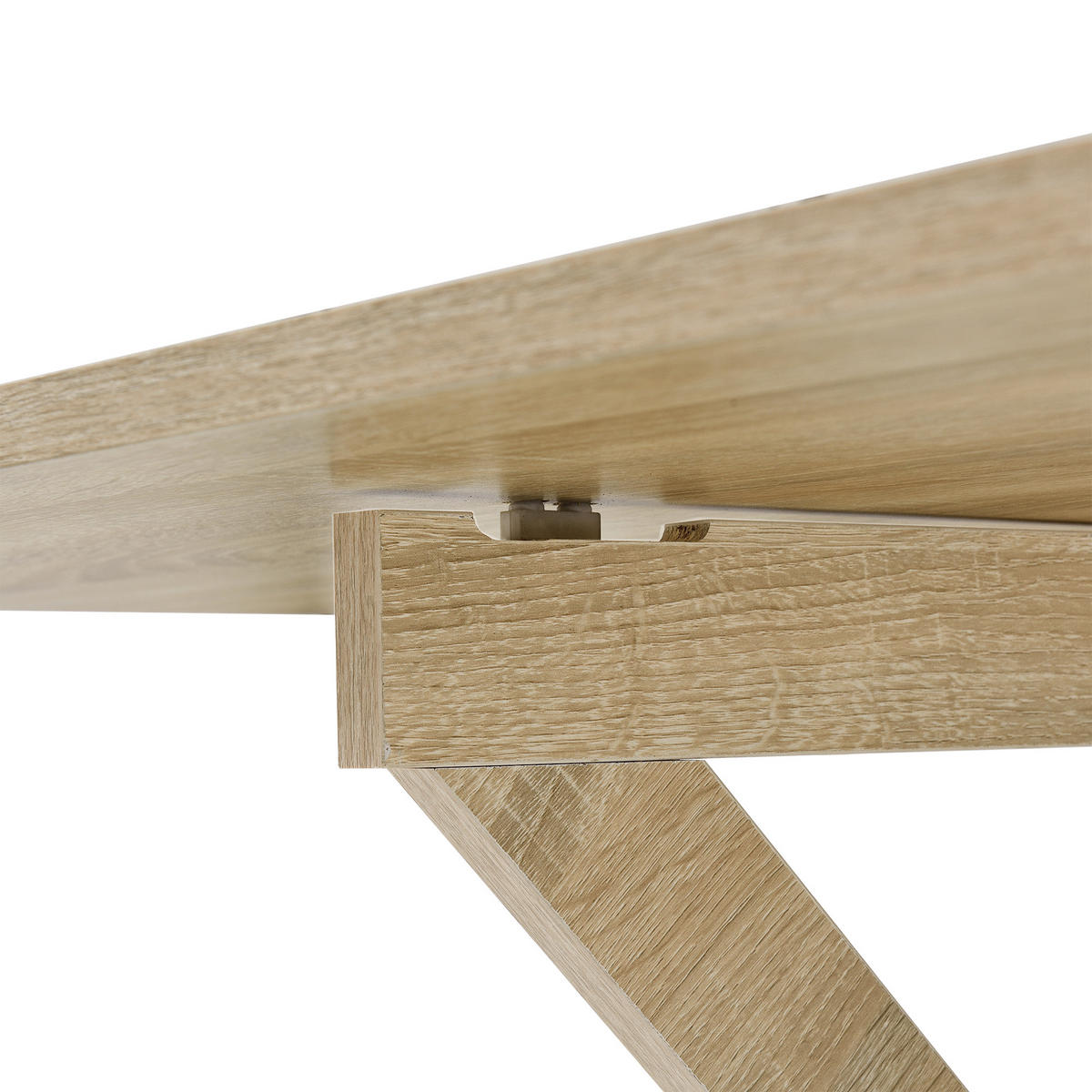 WANDKLAPPTISCH - Sonoma Eiche, Holzwerkstoff (100/58/60cm) - [en.casa]