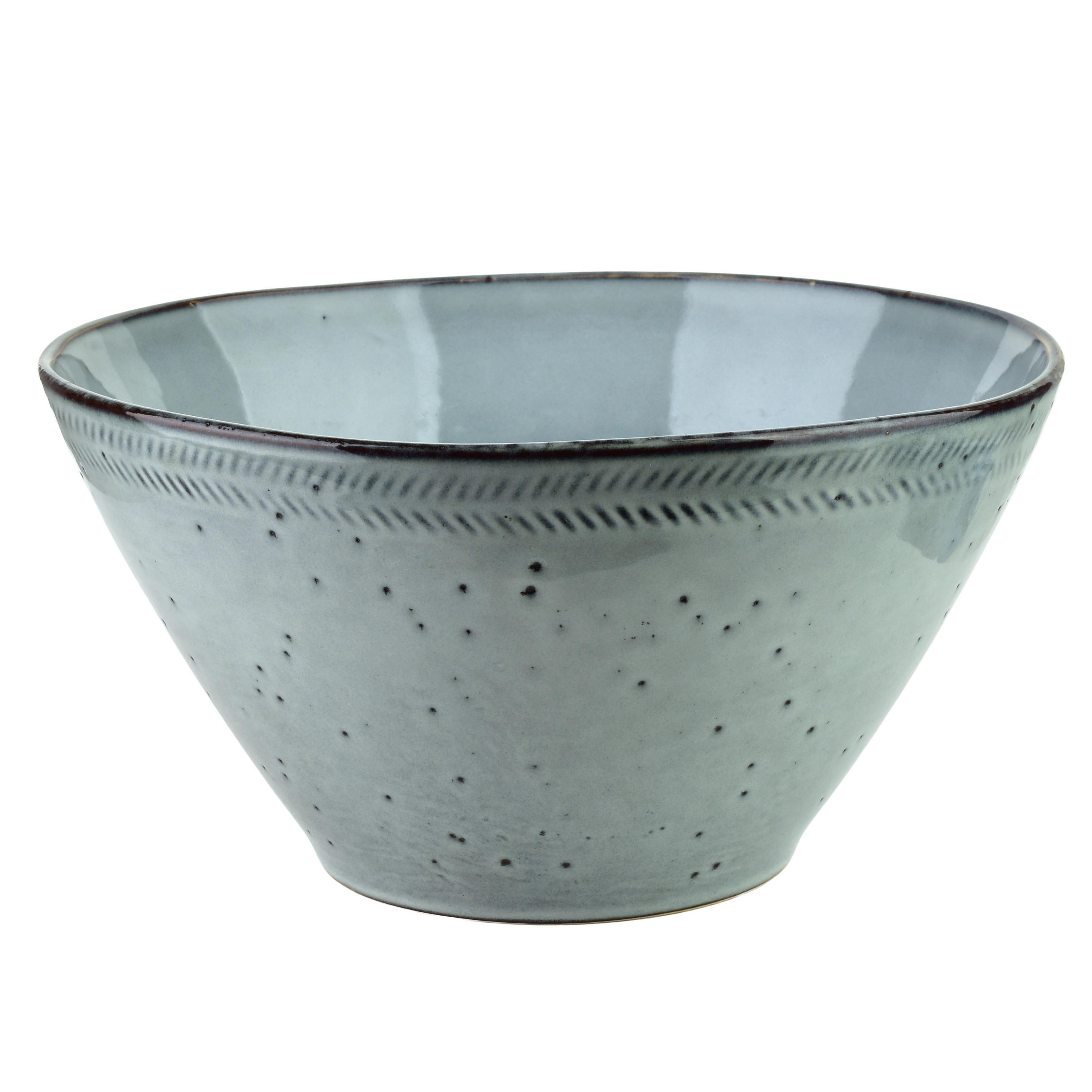 SCHALE Basic Nature Grau 23x23x12 cm Keramik - Grau, Keramik (23/23/12cm) - Mondex