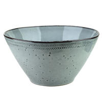 SCHALE Basic Nature Grau 23x23x12 cm Keramik - Grau, Keramik (23/23/12cm) - Mondex