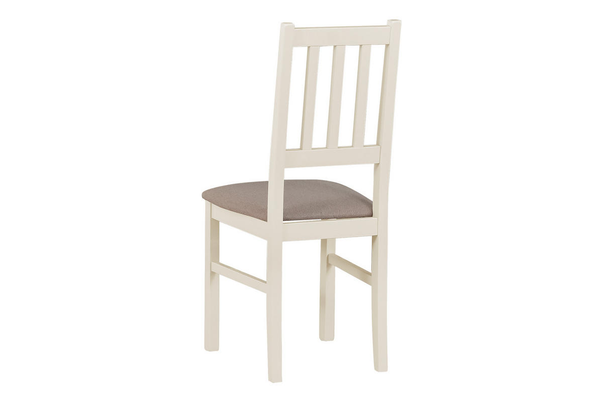 STUHL Bos 4 (2er Set) - Bronzefarben/Cappuccino, Holz (43/94/40cm) - Leaf Design