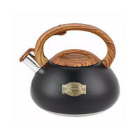 WASSERKESSEL Schwarz 25/23/22 cm KB7565 - Schwarz, Holz (25cm) - Klausberg 
