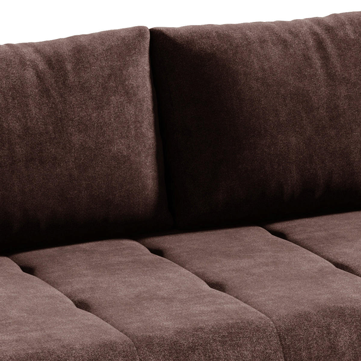 SCHLAFSOFA Jonas 3 Sitzplätze Braun - Braun, Holzwerkstoff (240/85/110cm) - Petits-meubles