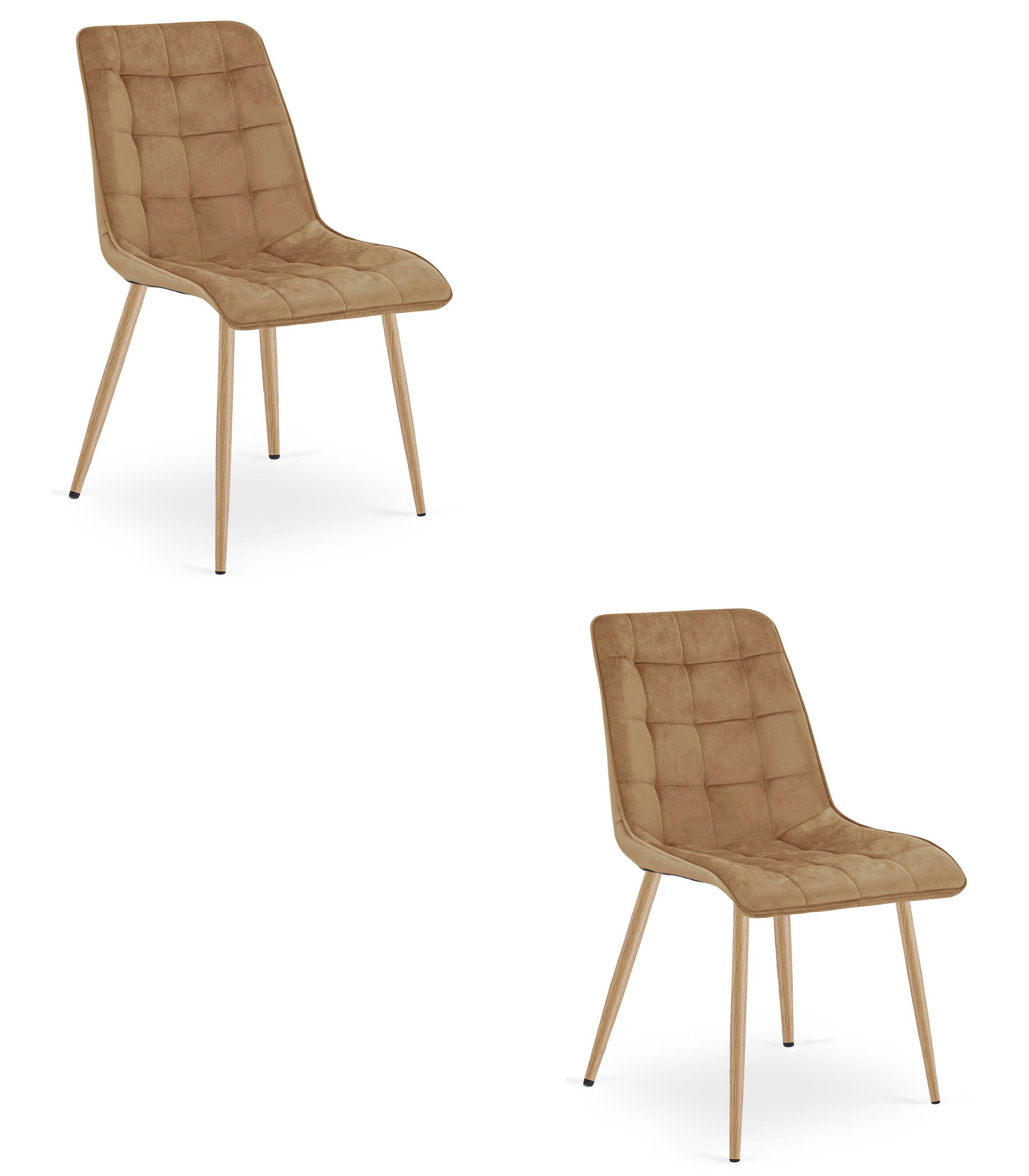 XXXLutz Stuhl Braun 49x59x60 cm