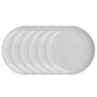 DINNERTELLER (6er Set) Lynn - Creme, Keramik (28/28/3cm) - Butlers