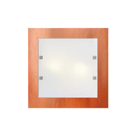 DECKENLEUCHTE - Kupferfarben, Metall (55/55/6cm) - Lumicom