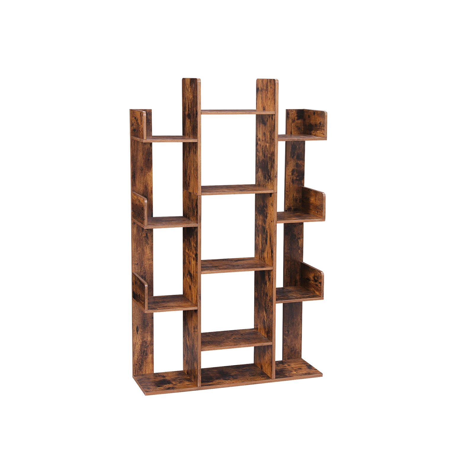 BÜCHERREGAL STANDREGAL - Braun, Holzwerkstoff (25/140/86cm) - Hansiro