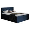 BOXBETT Crystal - Dunkelblau, Holz (180/200cm) - MIRJAN24