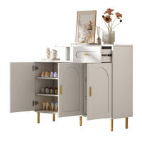 KOMMODEN-SIDEBOARD 120/35/92 cm mit 3 Türen & Schublade in Weiß - Weiß, Holzwerkstoff (120/92/35cm) - BEAOK
