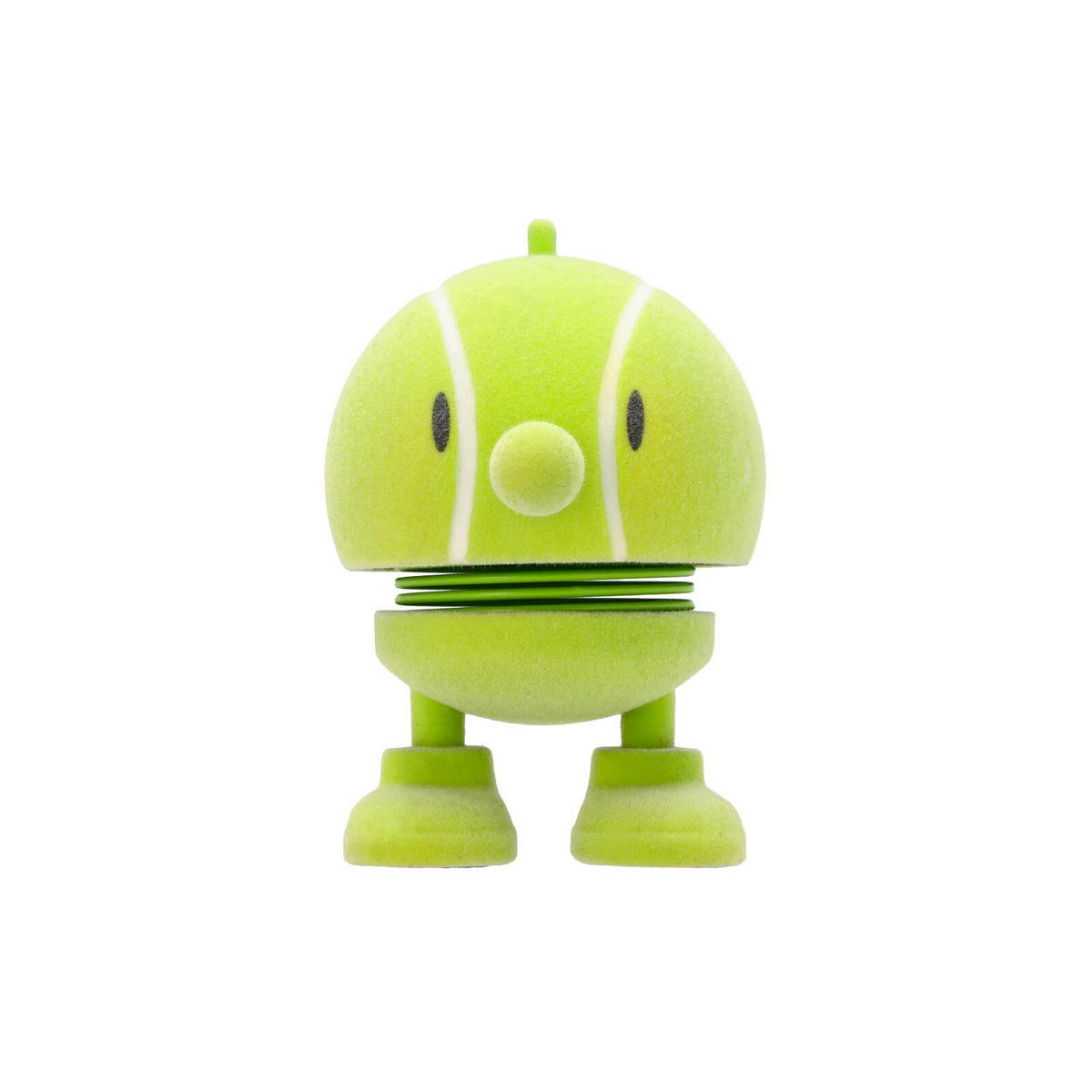 DEKOFIGUR Bumble S Tennis gelb 7,6 cm - Gelb, Kunststoff (5.8/7.6/4.5cm) - Hoptimist