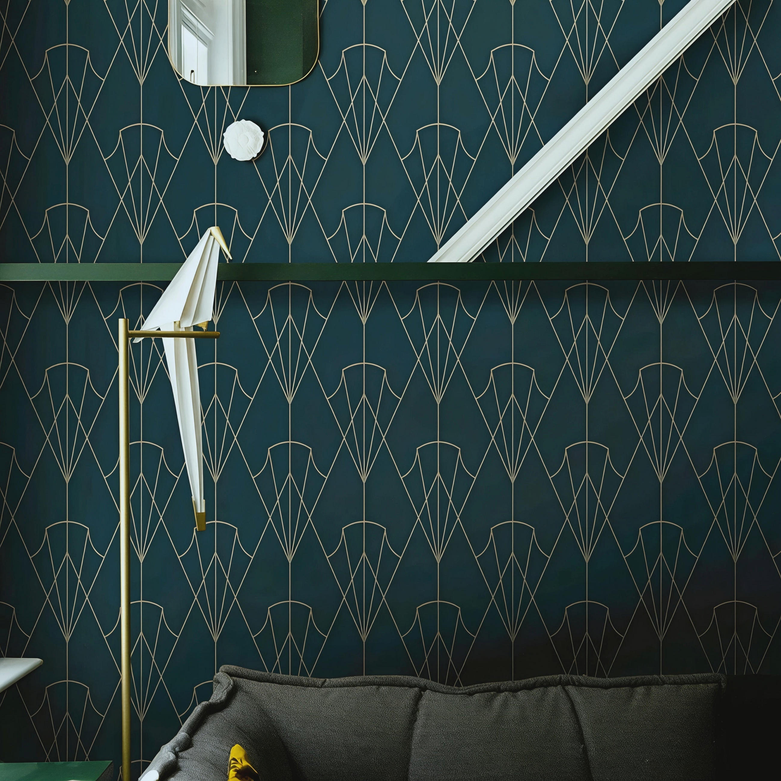 Wallpapers4Beginners Tapete Blau 200x280 cm