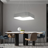 LED PENDELLEUCHTE Grand Grau - Grau, Metall (45.5/45.5/150cm) - Wofi
