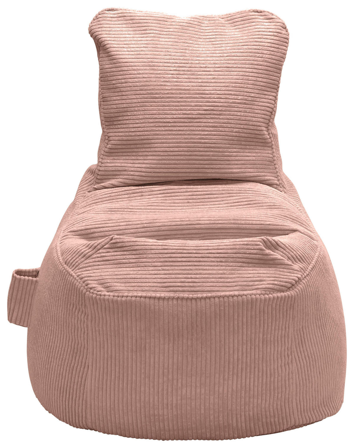 SITZSACK Cortona Cord Rosa - Rosa, Textil (85/100/85cm) - Mömax