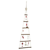 WEIHNACHTSBAUM zum Aufhängen 27/1/83 cm - Multicolor, Holz (1/83/27cm) - Atmosphera Createur d´interieur