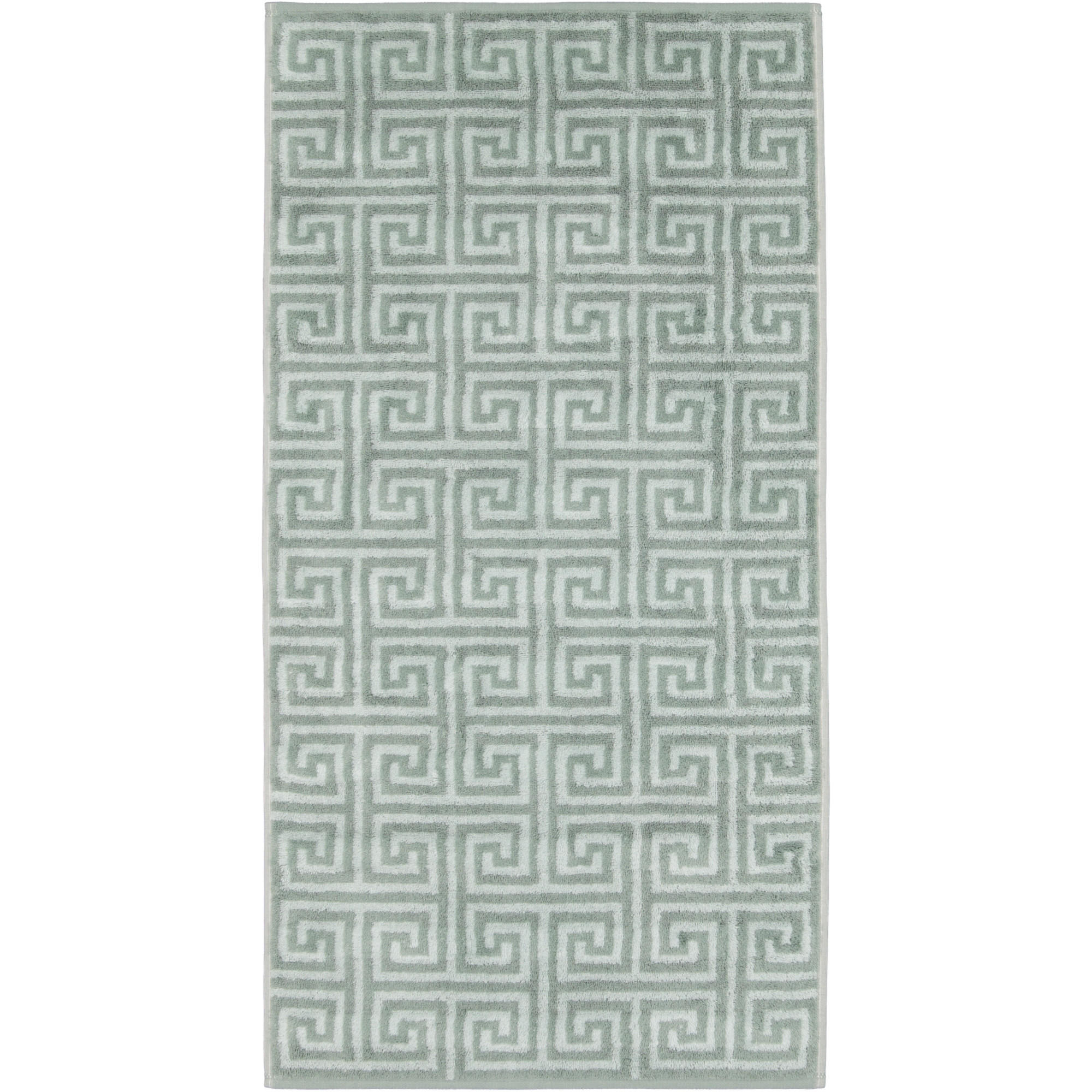 WASCHHANDSCHUH NOBLESSE ELEGANCE ALLOVER 1088 NORDIC GREEN - 44 - Grün, Textil (16/22cm) - Cawoe