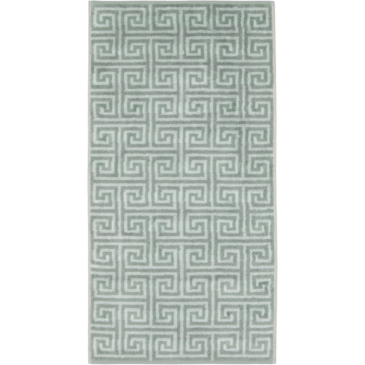 WASCHHANDSCHUH NOBLESSE ELEGANCE ALLOVER 1088 NORDIC GREEN - 44 - Grün, Textil (16/22cm) - Cawoe
