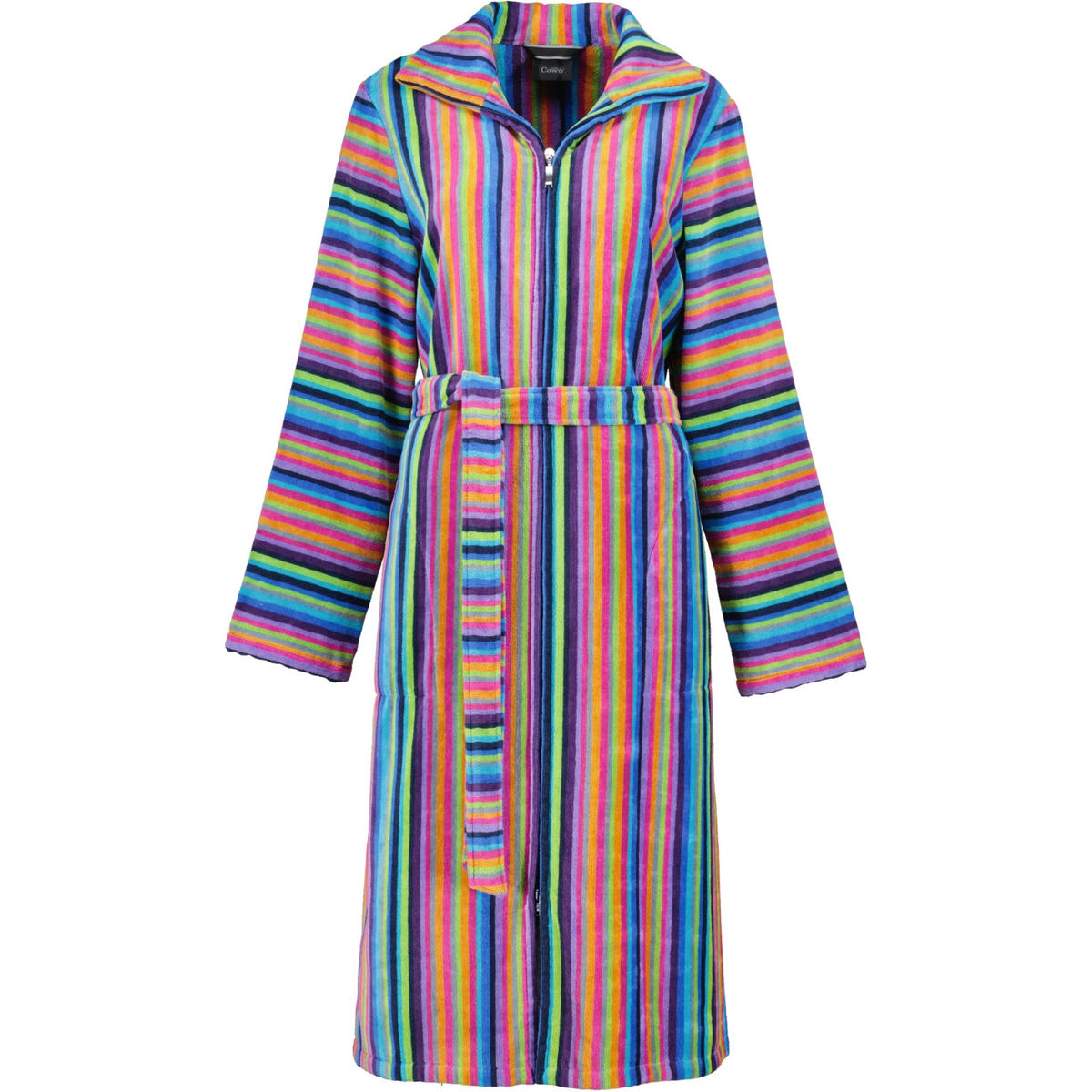BADEMANTEL DAMEN REISSVERSCHLUSS 1456 MULTICOLOR - 14 - Multicolor, Textil (Lnull) - Cawoe