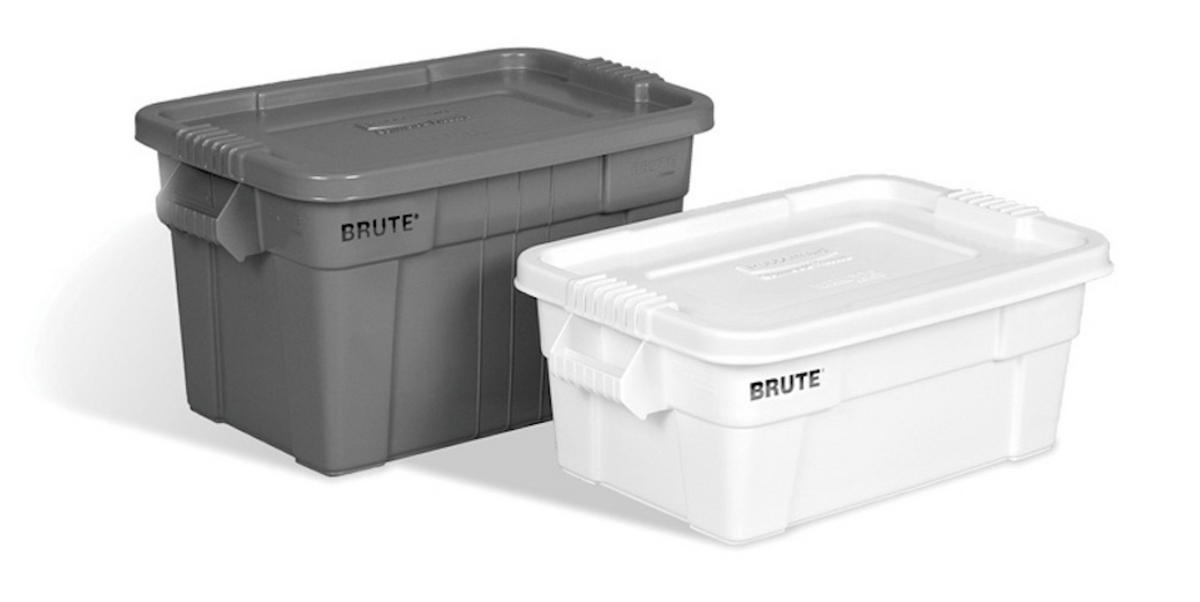 AUFBEWAHRUNGSBOX Mit Deckel und Griffen 53 Liter 27,1x44,1x70,7 cm Weiß - Weiß, Metall (44.1/27.1/70.7cm) - PROREGAL