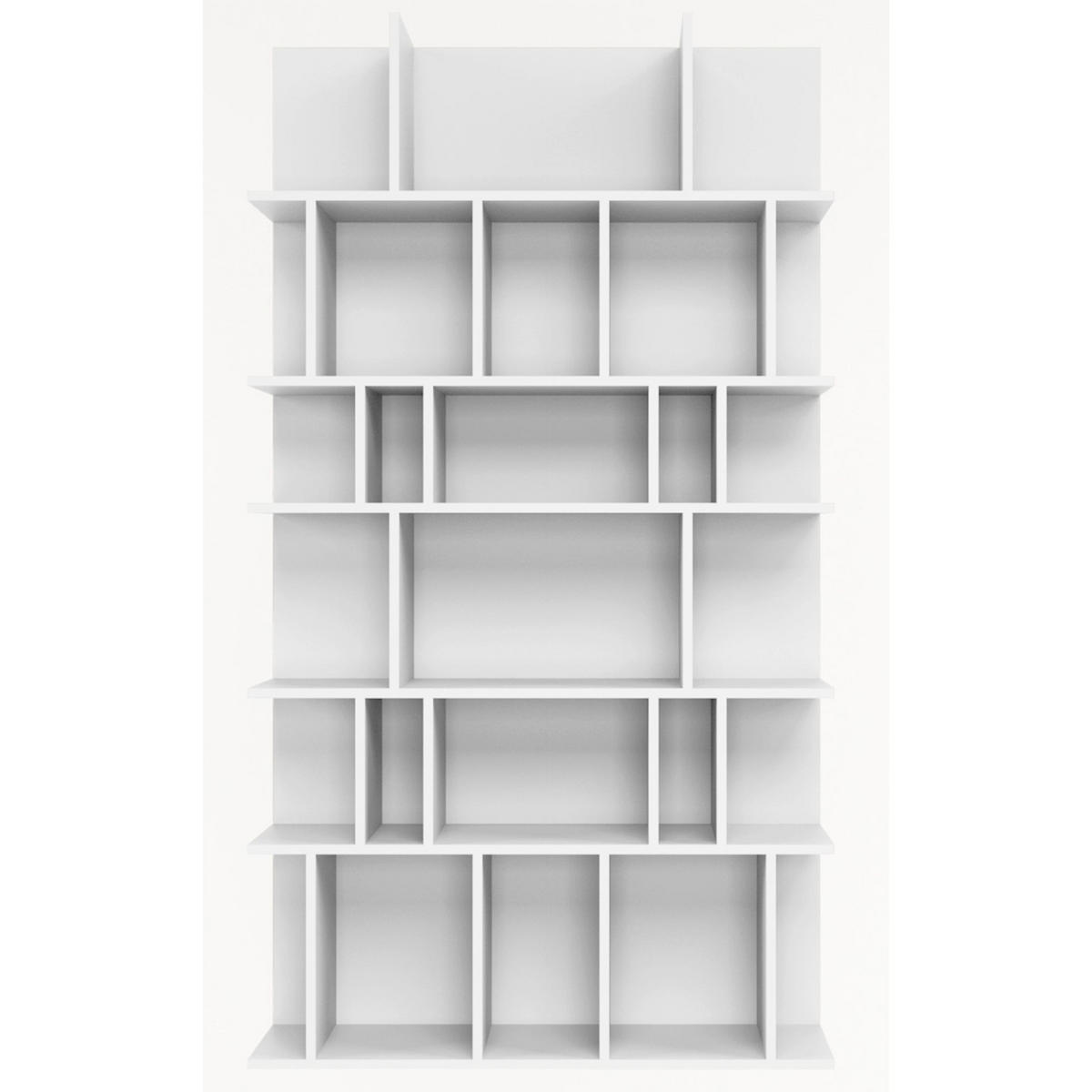 STANDREGAL Bemmi Weiß 180 × 50 cm - Weiß, Holzwerkstoff (50/180/30cm) - Selsey