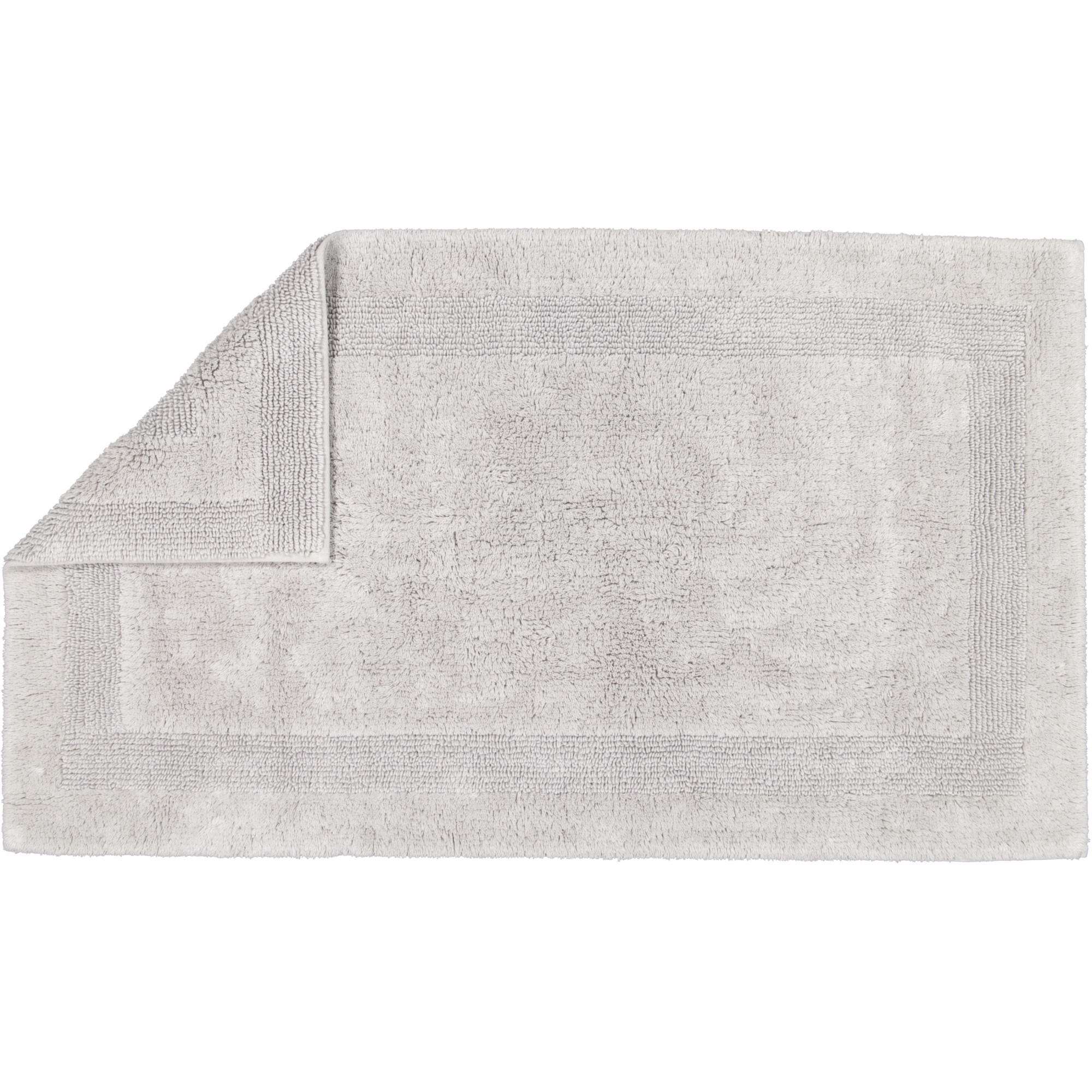 BADTEPPICH LUXUS 1000 PLATIN - 705 - Grau, Textil (70/120cm) - Cawoe