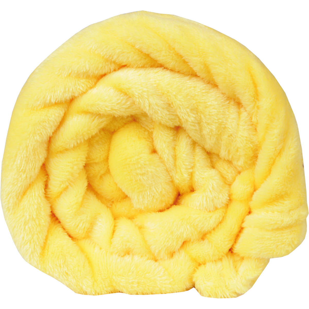 KUSCHELDECKE "Celina" 2er-Pack Gelb 90x140 cm - Hellgelb, Textil (90/140cm)