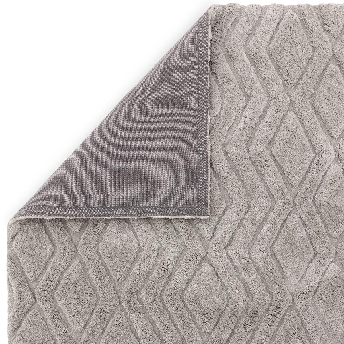 TEPPICH Moderner für Wohn- und Schlafzimmer JACKSON Grau 160 x 230 cm - Grau, Textil (160/230cm) - Novatrend