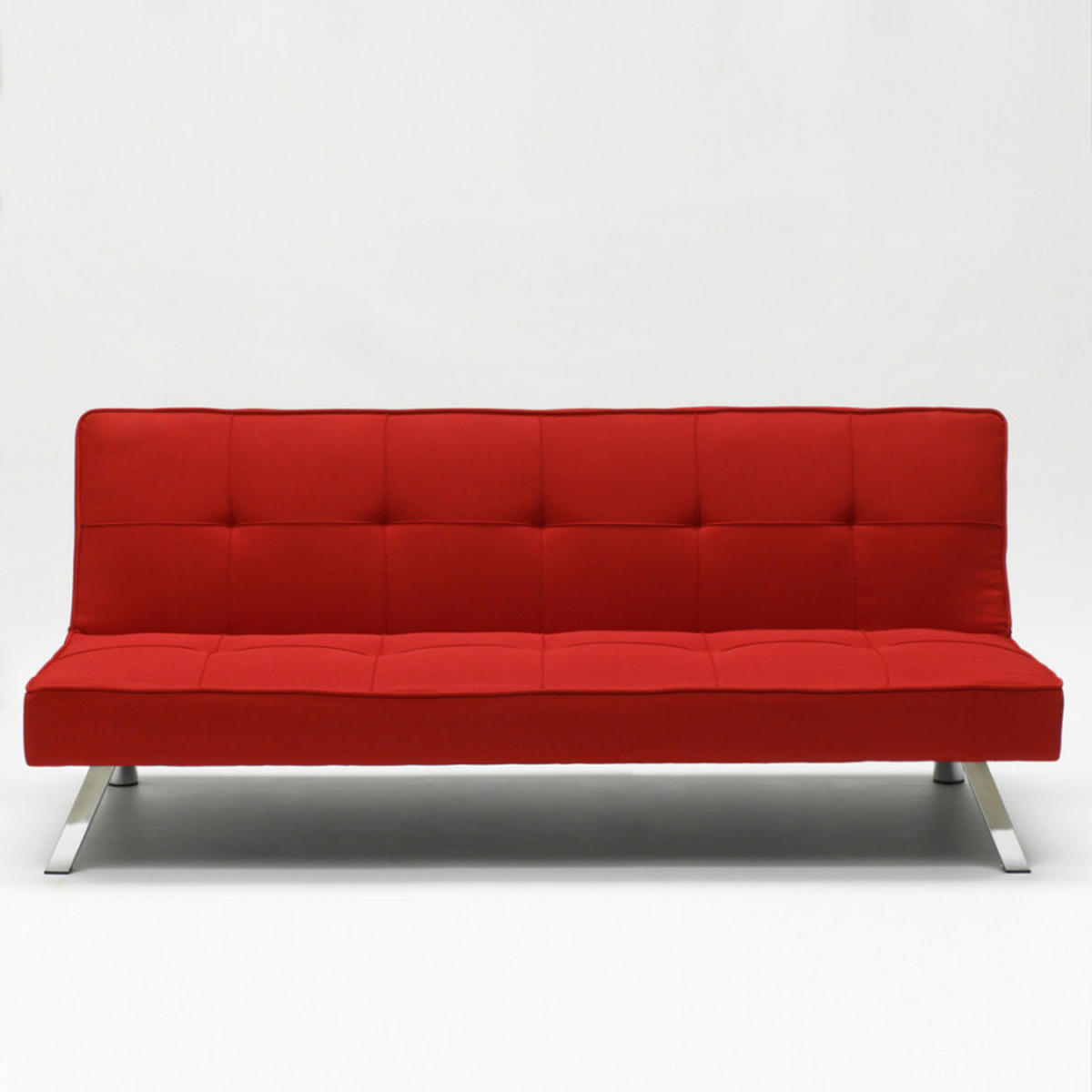 SCHLAFSOFA Gemma - Rot - Rot, Textil (175/74/83cm) - Pasmara