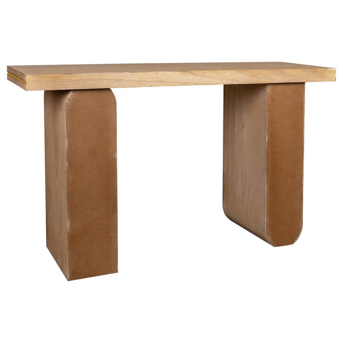 FLURTISCH aus Holz, braun, 141x40x82 - Braun, Holz (40/140/81cm) - Wanderlust
