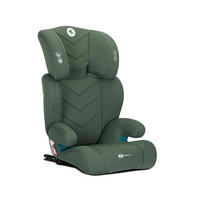 KINDERSITZ Speed GT i-Size grün (100-150cm) Gruppe 2/3 Isofix Kopfstütze - Grün, Textil (47/84/44cm) - Lorelli