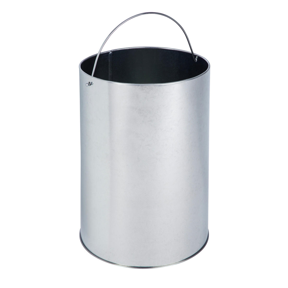 STANDASCHENBECHER 30L - Schwarz, Metall (25cm) - SVITA
